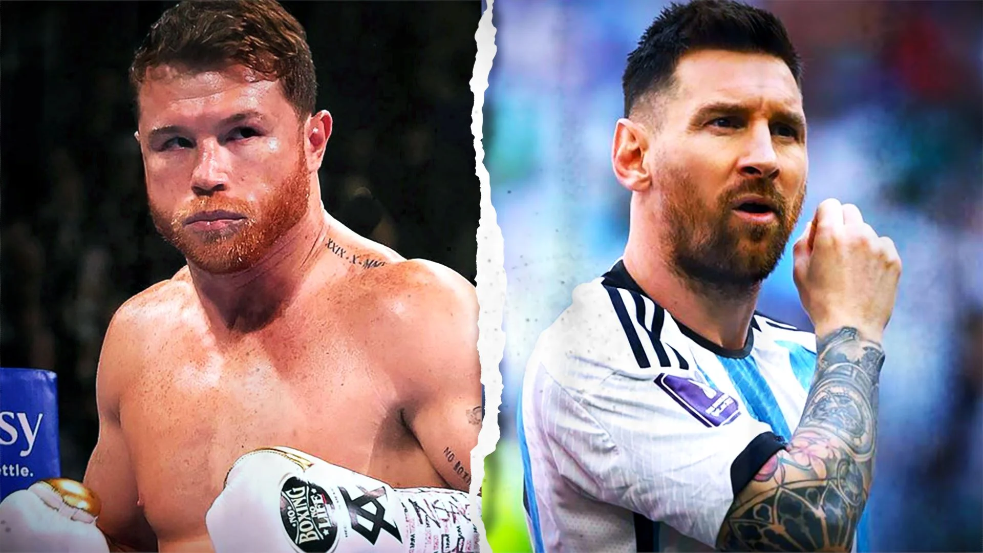Argentina, insólita disputa entre Canelo Alvarez con Messi