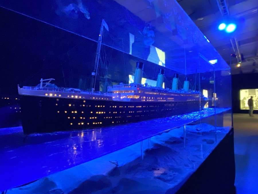 Titanic, The Exhibition cuenta la historia del transatlántico hundido